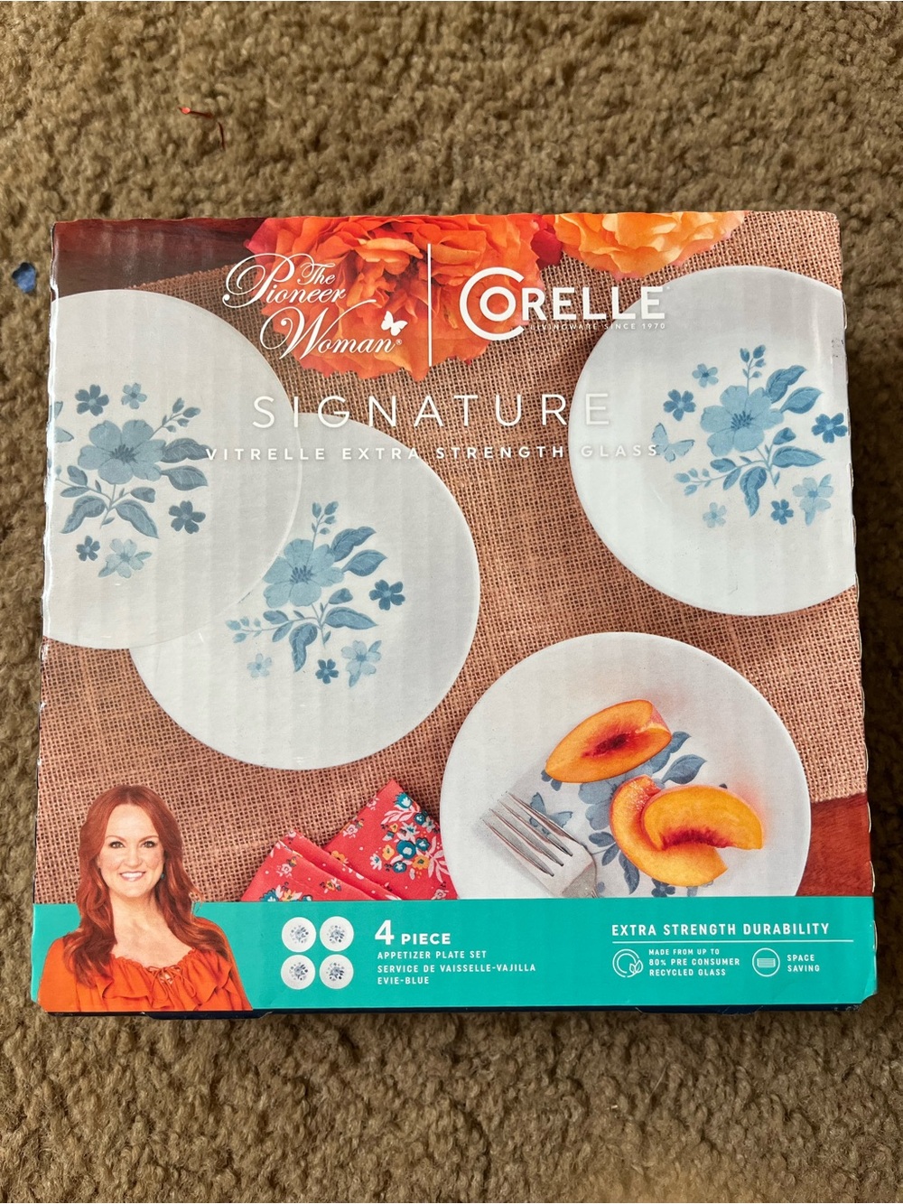 New Pioneer Woman Corelle Signature Appetizer Plates